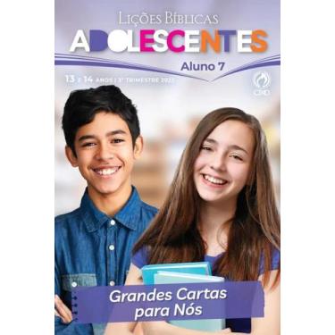 Imagem de Revista Lições Bíblica Adolescentes Aluno 3º Trimestre 2025 - CPAD