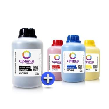 Imagem de Kit Refil Pó de Toner para LaserJet M180nw, M180, 180nw, M154nw, M154,