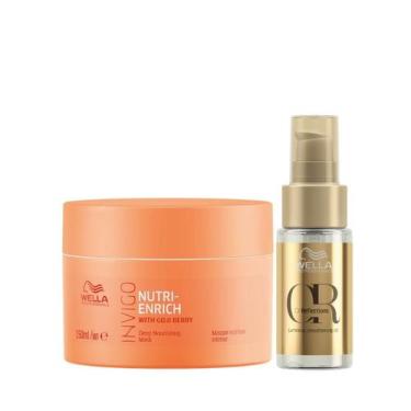 Imagem de Wella Nutri-Enrich Masc 150ml + Oleo 30ml - Wella profissional