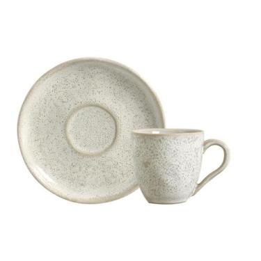 Imagem de Conjunto com 6 Xícaras De Chá Orgânico 170ml com 6 Pires Bio Vanilla -