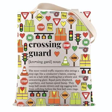 Imagem de VAMSII Crossing Guard Bolsa de presente de agradecimento Crossing Guard Bolsa de presente para atendente de faixa de pedestres, Uscrossingtote, Moderno