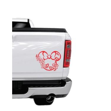 Imagem de Adesivo Para Carro Minnie Mod07 - Lojinha Da Luc Adesivos