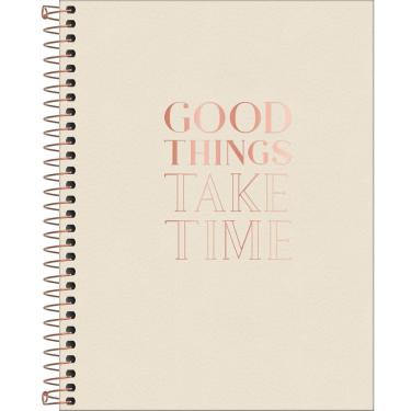 Imagem de Caderno Capa Dura Colegial Executivo Vanilla 80 Folhas Tilibra Estampa 1