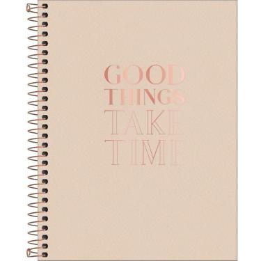 Imagem de Caderno Capa Dura Colegial Executivo Vanilla 80 Folhas Tilibra Estampa 3