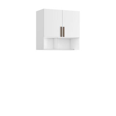 Imagem de Módulo Aéreo para Cama de Solteiro Altezza Branco