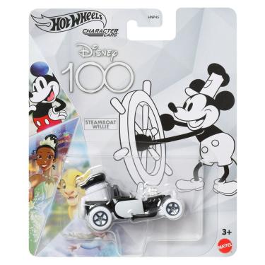 Imagem de Miniatura 1/64 Hot Wheels Disney Car 100 Stem Boat Willie