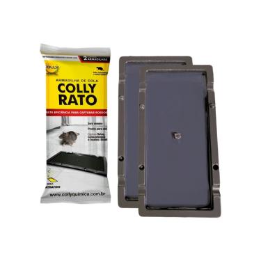 Imagem de Armadilha Adesiva Ratoeira Com Cola - Colly Rato - 24 Pacotes