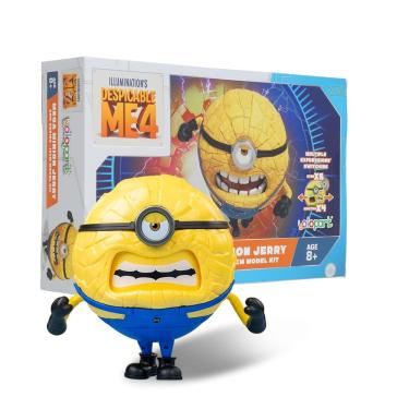 Imagem de Brinquedo YOLOPARK Minions Meu Malvado Favorito 4 Mega Jerry 13 cm com Acc