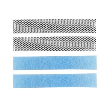 Imagem de Pacote com 4 mini filtro de ar dividido adequado para ASU12RL ASU12RLF ASU12RLF1 ASU12RLS2 ASU12RLS3 ASU12RLS3Y ASU15RLF1 ASU9RLF1 ASU9RLS2 ASU9RLS3 compatível com Fujitsu General UTRUTRU. -FA16