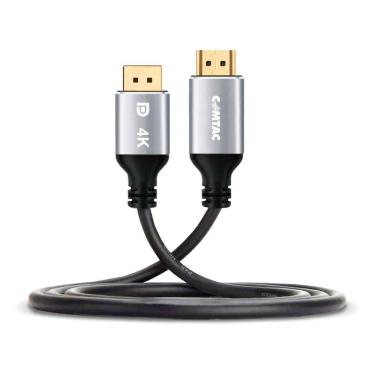 Imagem de Cabo Conversor DisplayPort para HDMI - 1 Metro - (DisplayPort M X HDMI M) - Comtac 22129475