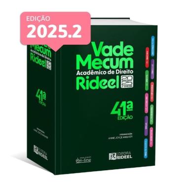 Imagem de Vade Mecum Academico De Direito Rideel - 41a Ed/25