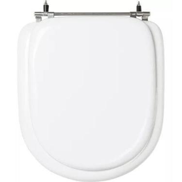 Imagem de Tampa De Vaso Almofadada Luxo Calypso Branco P/ Louça Incepa - Plastfa