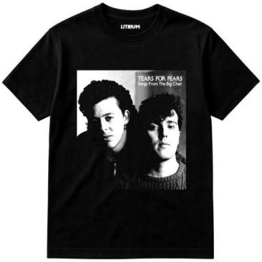 Imagem de Camiseta Tears For Fears - Songs From The Big Chair 1985 - Lithium, GG