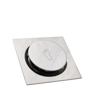 Imagem de Ralo Inteligente Click Cromado 10X 10 Cm Inox - Water