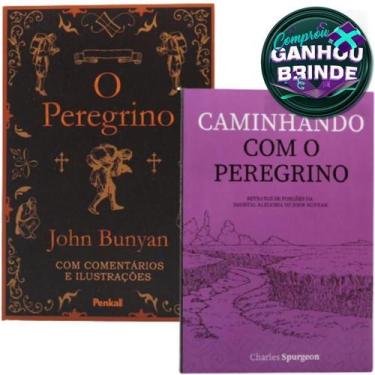 Imagem de Combo Livro O Peregrino  John Bunyan + Caminhando Com o Peregrino  Cha