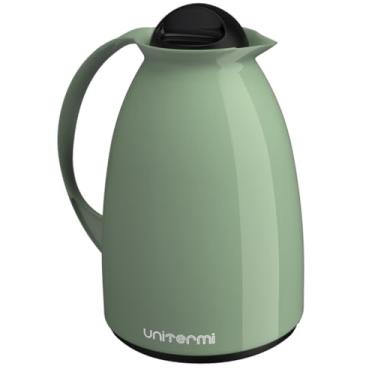 Imagem de Garrafa Térmica 650ml Florença Unitermi Café Leite Chá Água Tereré Chimarrão (VERDE)