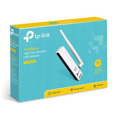 Imagem de Adaptador Wireless USB de Alto Ganho 150Mbps - TP-Link