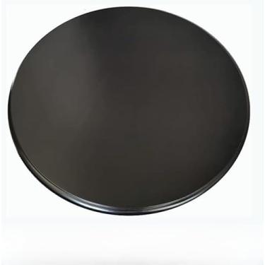 Imagem de Bandeja De Servir Rotativa De Madeira De 30 Polegadas Prato De Servir De Cozinha Resistente Grande Mesa De Jantar Mesa Giratória Redonda Giratória Preguiçosa Susan, Black, 90cm/36inch