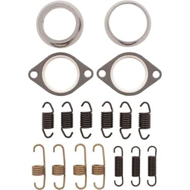Imagem de Vertex Kit de junta de escape e mola 723014 compatível com/substituição para Arctic Cat Bearcat 2000 2015-18, Bearcat 2000 XTE 2015-16, Bearcat 570 2007-08, Bearcat 570 XT 2009-14, Bearcat 570 XTE