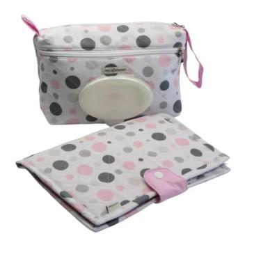 Imagem de Kit Porta Fralda Lenço Umedecido e Caderneta de Vacina Big Poá