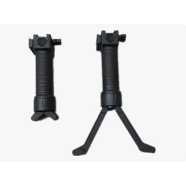 Imagem de Front Grip 2 em1 Bipé Retrátil Punhal