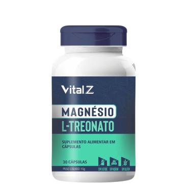 Imagem de Magnésio L- Treonato - 30 Cápsulas-Unissex