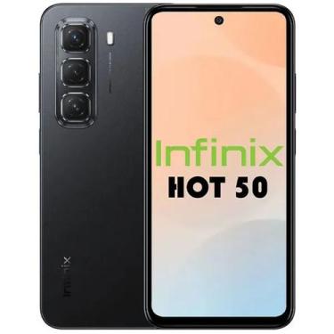 Imagem de Smartphone infinix hot 50 x6882 nfc dual sim de 256gb 8gb ram de 6.78 
