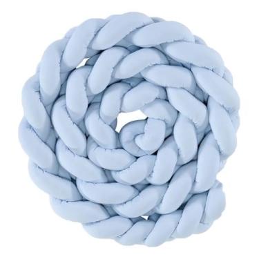 Imagem de Trança Protetora De Mini Berço De Bebê 2,50m - Lisas - Carinha de Anjo