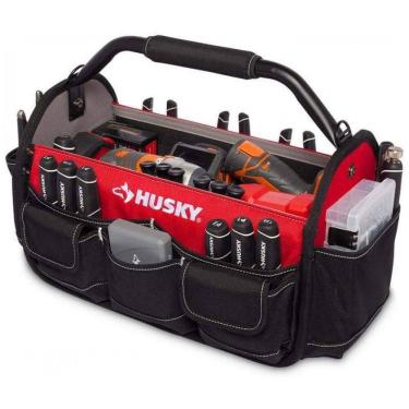 Imagem de Bolsa de Ferramentas Organizadora com 20 Compartimentos, HUSKY 82002N11, Preto
