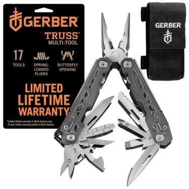 Imagem de Alicate Multifuncional 17 Funções, Gerber Gear, Prata