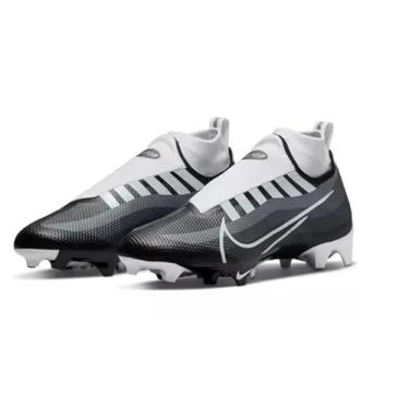 Imagem de Nike Chuteira masculina Vapor Edge Pro 360, preto/branco/cinza escuro fumê, 15