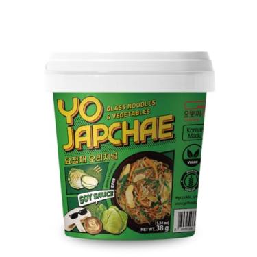 Imagem de Yo Japchae, Macarrão Coreano de Batata Doce com Legumes e Molho Shoyu, Vegano, Instantâneo, 38g
