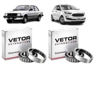 Imagem de 2 Rolamento Caixa Satelite Chevette Braseixos Ford Ka 18-23 - VETOR (V