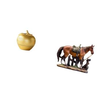 Imagem de Fenteer Escultura Moderna de Resina de Frutas E Animais para Mesa, Estante, Sala de Jantar, Quarto, Escritório, Decoração de Casa E Coleção para Amantes de An