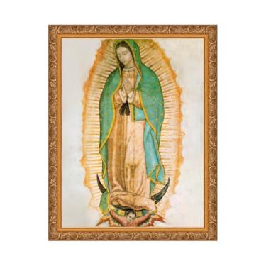 Imagem de Quadro Nossa Senhora de Guadalupe (versão 2) com moldura (PP)