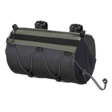 Imagem de TOPEAK Unissex - Bolsa de guidão tubular para adultos, verde, 3,8 L