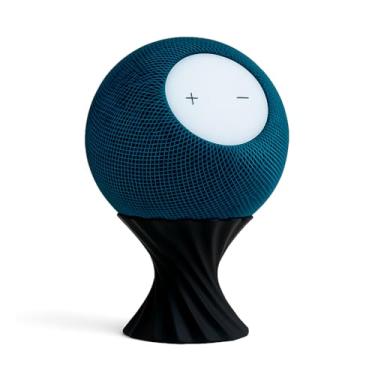 Imagem de Suporte para HomePod Mini Organizador para Apple Home Pod Mini, Base Estável, Acabamento Fosco, Design Moderno (Preto)