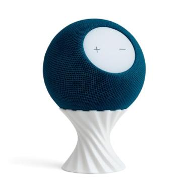 Imagem de Suporte para HomePod Mini Organizador para Apple Home Pod Mini, Base Estável, Acabamento Fosco, Design Moderno (Branco)