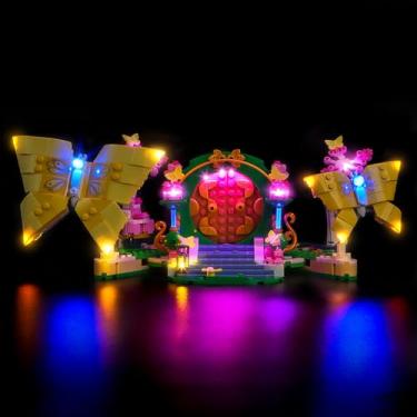 Imagem de BrickBling LED Lighting Kit Compatible with Lego Wicked Glinda's Wedding Day, Creative Light Compatible with Lego 75688-Lights Only, Not Come with Model (75688 Light)