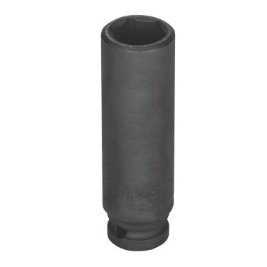 Imagem de Soquete Impacto Sextavado Longo Cromo Molibdênio 13mm Encaixe 1/4'' Tramontina Pro Tramontina