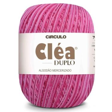 Imagem de Fio Linha Clea Duplo 508m Círculo 150g Ideal Crochê E Tricô (9427 - FLOR)