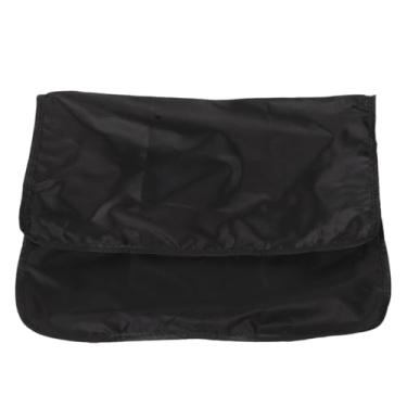 Imagem de Hemoton Capa traseira de cadeira de salão resistente e fácil de limpar protetores de cadeira preta para barbearia