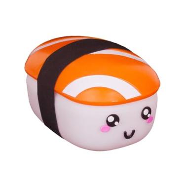 Imagem de Luminária Decorativa Sushi Kawaii – Efeito 3D para Mesa ou Quarto