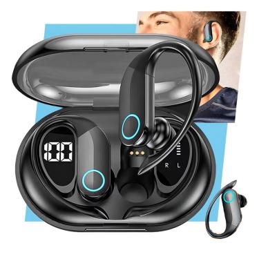 Imagem de Fone De Ouvido Bluetooth Premium Sem Fio Academia Esportivo