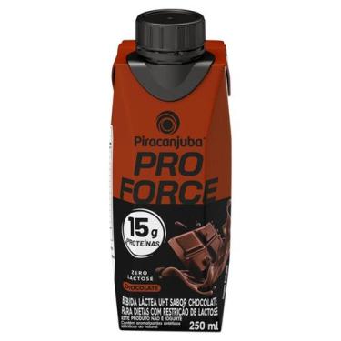 Imagem de Bebida Láctea Zero Lactose ProForce Chocolate 15g de Proteina 250ml Pi