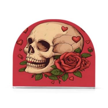 Imagem de Qilmy Porta-guardanapos de caveira rosa para mesas - porta-guardanapos para cozinha, porta-guardanapos de mesa, porta-guardanapos de coquetel, porta-guardanapos moderno, guardanapos de papel645