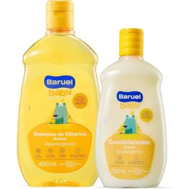 Imagem de Kit Baruel Baby Shampoo 400Ml + Condicionador 210Ml Suave