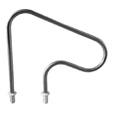 Imagem de Corrimão Piscina Ilha Sobrepor Junior Inox