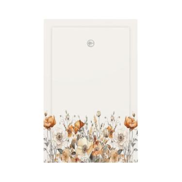 Imagem de Naiqadnehz Placa de cobertura para interruptor de luz vintage flores quentes de outono 1 gangue sem dispositivo placa de parede em branco capas decorativas para tomada elétrica para quarto e decoração