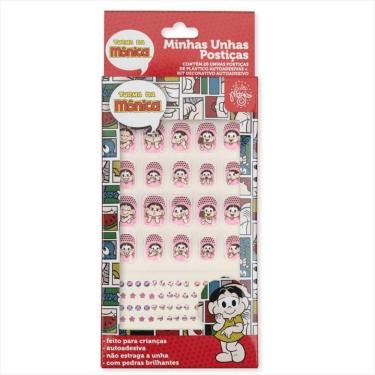 Imagem de Balão Magico Unha Postiça Infantil Turma Da Monica 42048